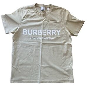Authentic Burberry London t shirt in green beige